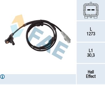 Sensor, wheel speed FAE 78403