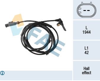 Sensor, wheel speed FAE 78432