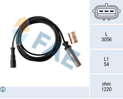 Sensor, wheel speed FAE 78560