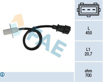 Sensor, crankshaft pulse FAE 79003