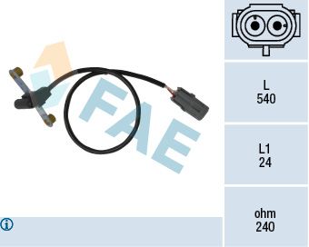 Sensor, crankshaft pulse FAE 79023