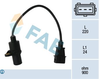 Sensor, crankshaft pulse FAE 79049