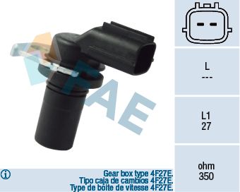 RPM Sensor, automatic transmission FAE 79136