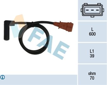 Sensor, crankshaft pulse FAE 79158