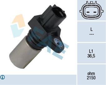 Sensor, crankshaft pulse FAE 79160