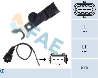 FAE 79167 Sensor, camshaft position