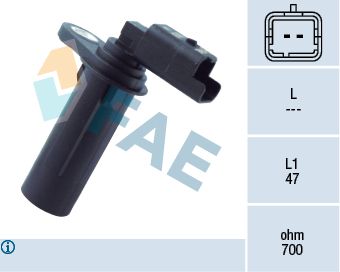 Sensor, crankshaft pulse FAE 79251