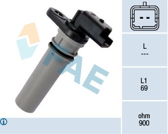 Sensor, crankshaft pulse FAE 79256