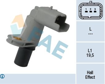 Sensor, camshaft position FAE 79307