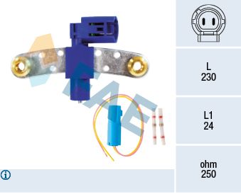 Sensor, crankshaft pulse FAE 79320