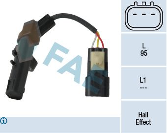 Sensor, crankshaft pulse FAE 79376