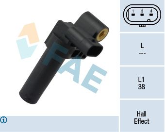 Sensor, crankshaft pulse FAE 79377