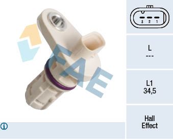 FAE 79395 Sensor, crankshaft pulse