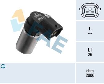 Sensor, crankshaft pulse FAE 79428