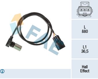 Sensor, camshaft position FAE 79433