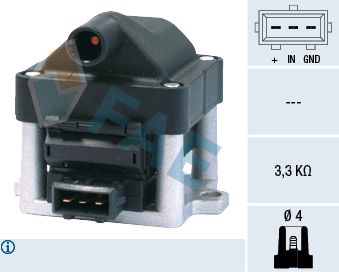 Ignition Coil FAE 80200