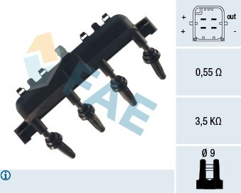 Ignition Coil FAE 80208