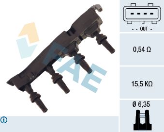 Ignition Coil FAE 80235