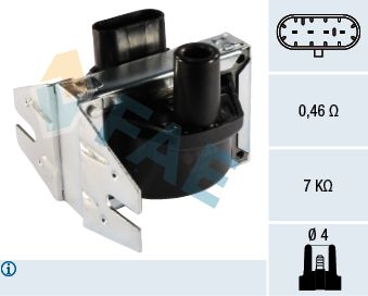 Ignition Coil FAE 80265