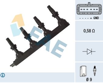 Ignition Coil FAE 80271