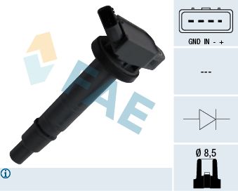 FAE 80301 Ignition Coil