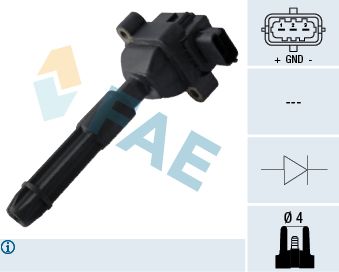 Ignition Coil FAE 80324