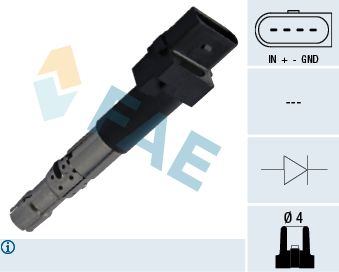 Ignition Coil FAE 80327