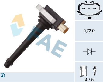 Ignition Coil FAE 80330