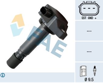 Ignition Coil FAE 80347