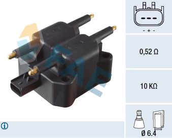 Ignition Coil FAE 80349