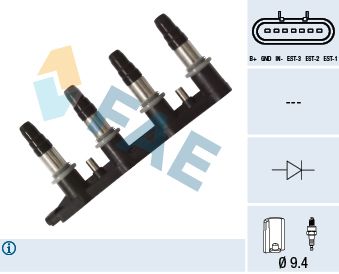 Ignition Coil FAE 80351