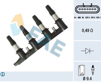 Ignition Coil FAE 80352