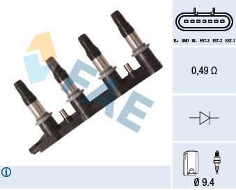 Ignition Coil FAE 80353