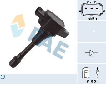 FAE 80372 Ignition Coil