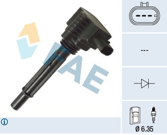 FAE 80390 Ignition Coil