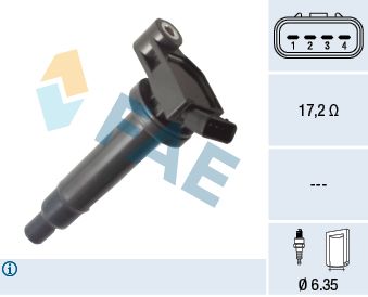 Ignition Coil FAE 80396