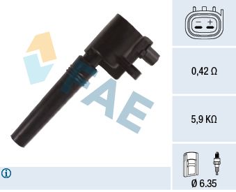 FAE 80400 Ignition Coil