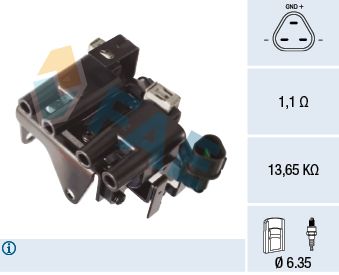 Ignition Coil FAE 80407