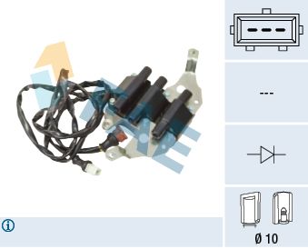 Ignition Coil FAE 80428