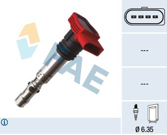 Ignition Coil FAE 80446