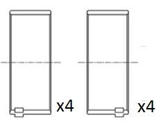 Connecting Rod Bearing FAI AutoParts BB2016-STD