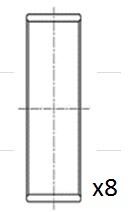 Connecting Rod Bearing FAI AutoParts BB2025-STD