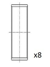 Connecting Rod Bearing FAI AutoParts BB2084-STD