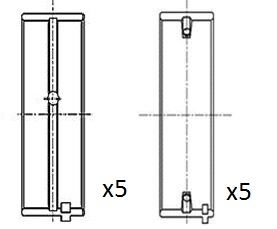 Crankshaft Bearing FAI AutoParts BM1002-STD