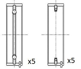 Crankshaft Bearing FAI AutoParts BM1003-STD