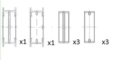 Crankshaft Bearing FAI AutoParts BM1013-STD