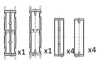 Crankshaft Bearing FAI AutoParts BM1033-050