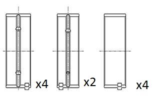 Crankshaft Bearing FAI AutoParts BM1043-STD