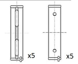 FAI AutoParts BM1050-020 Crankshaft Bearing