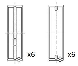 Crankshaft Bearing FAI AutoParts BM1060-STD